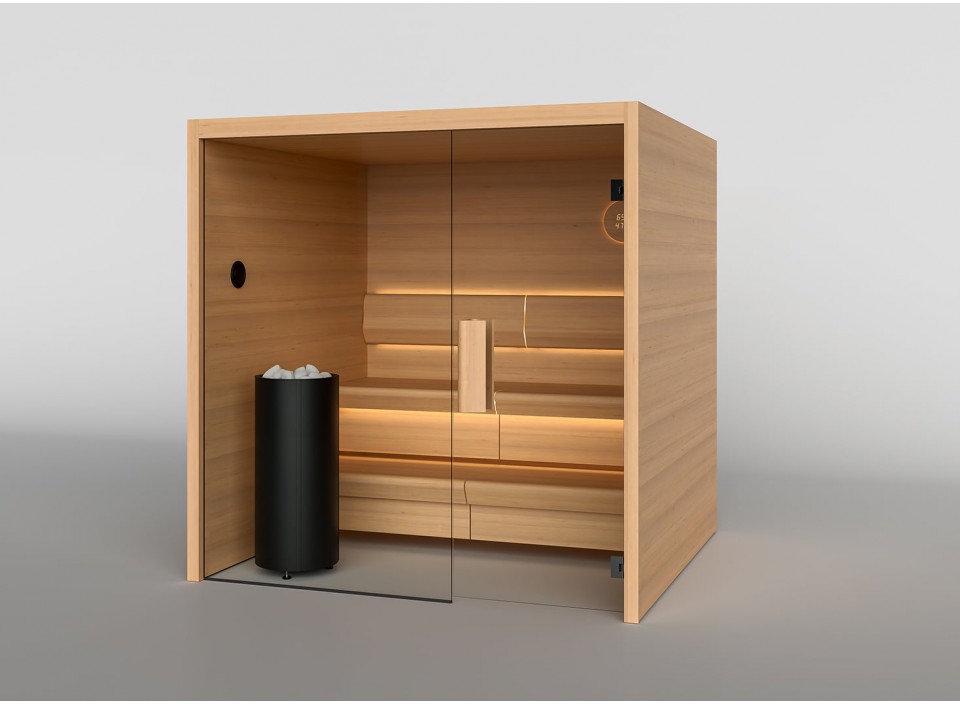Cabine de sauna Cariitti TAIVE 1800x1790 Basic