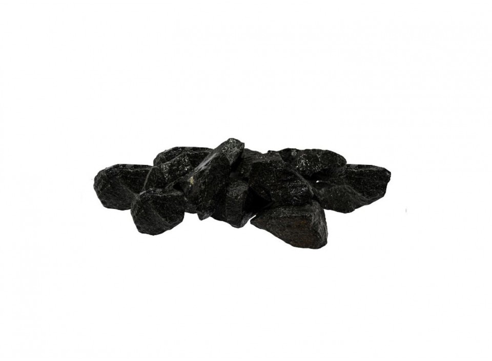 60 kg de pierres de sauna en vulcanite noire