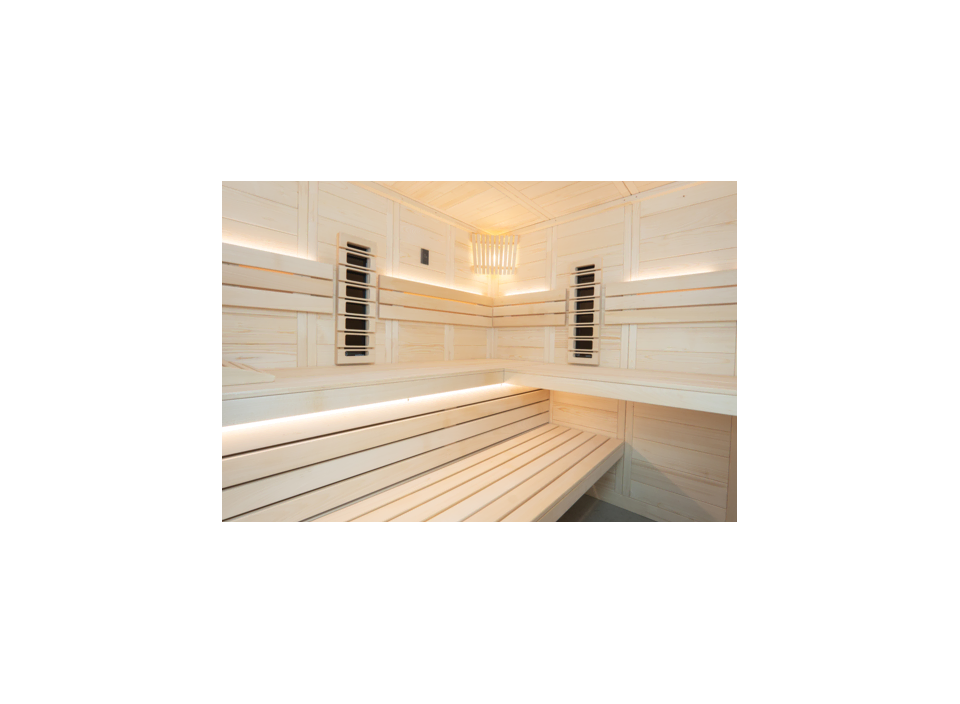 Set de LED pour lumière colorée pour le sauna Sentiotec Arktis Infra+
