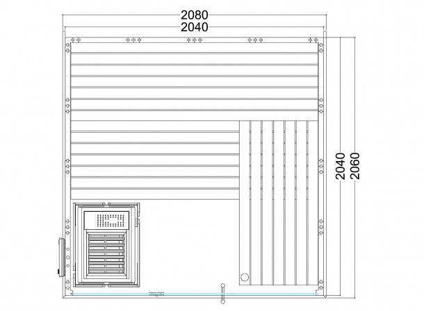 Cabine de sauna Harvia... 2