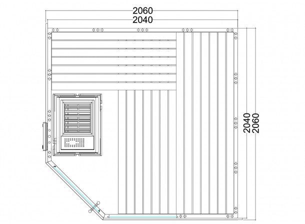 Cabine de sauna Harvia... 2