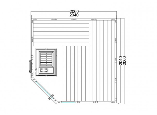 Cabine de sauna Harvia... 2