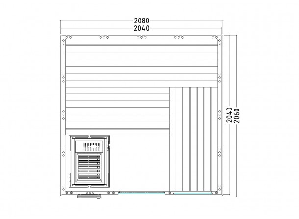Cabine de sauna Harvia... 2
