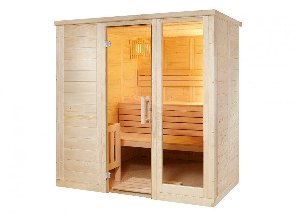 Cabine de sauna Sentiotec Komfort Small