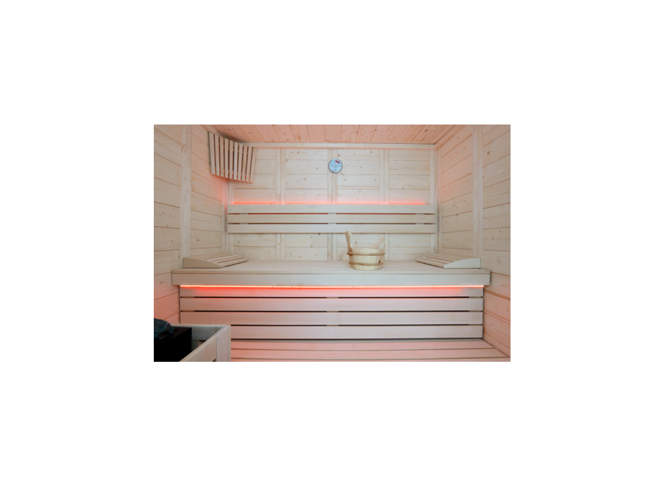 Set de LED pour lumière colorée pour le sauna Sentiotec Komfort Small