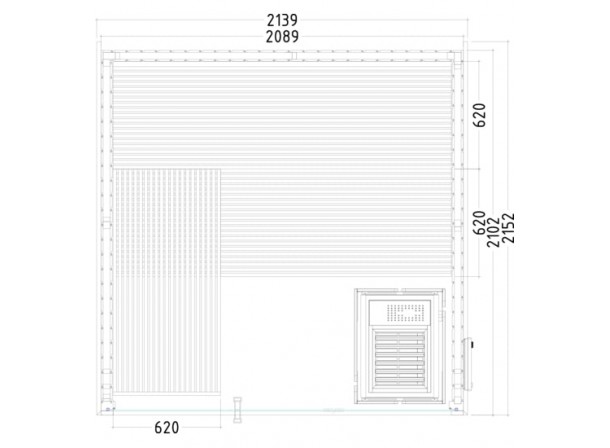 Cabine de sauna Harvia... 2