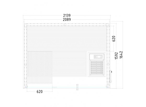 Cabine de sauna Harvia... 2
