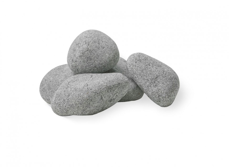 15 kg de pierres de sauna rondes HUUM 5-10 cm