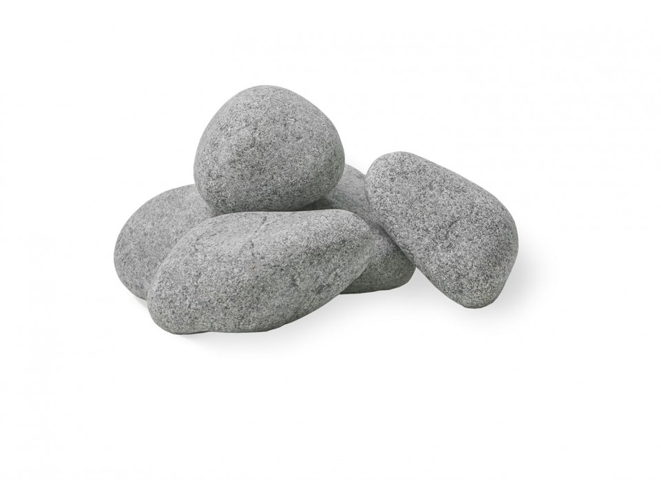 15 kg de pierres de sauna rondes HUUM 3-5 cm