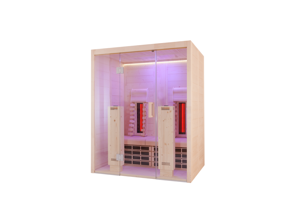 Cabine de Sauna infrarouge Sentiotec VitaMy Basic