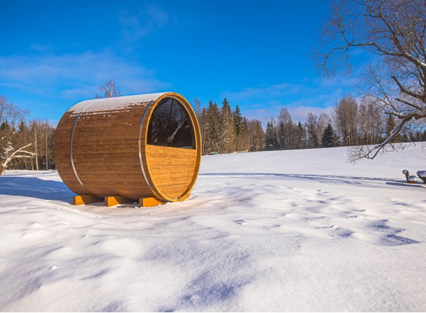 Sauna Tonneau Designo Cosy 150 2