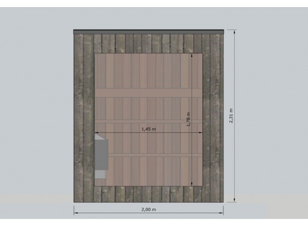 Sauna extérieur MICRO 2