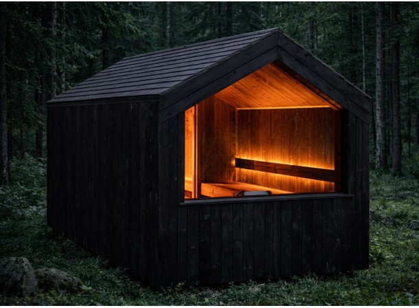 Sauna extérieur BARN 4M 2