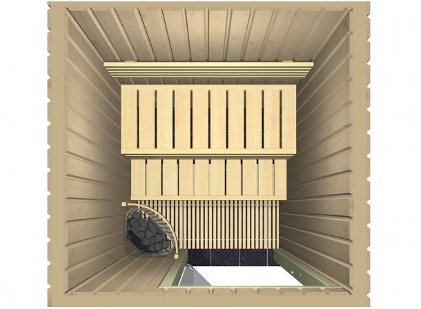 Cabine de Sauna Harvia...