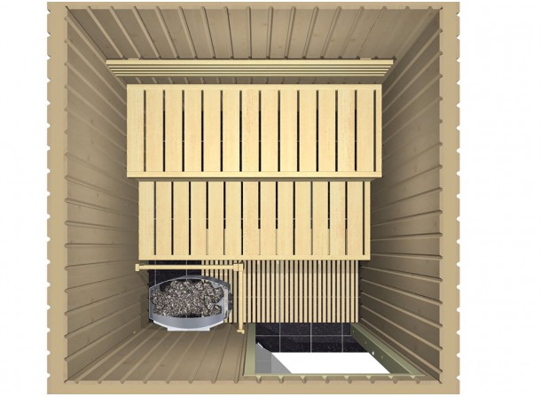 Cabine de Sauna Harvia...