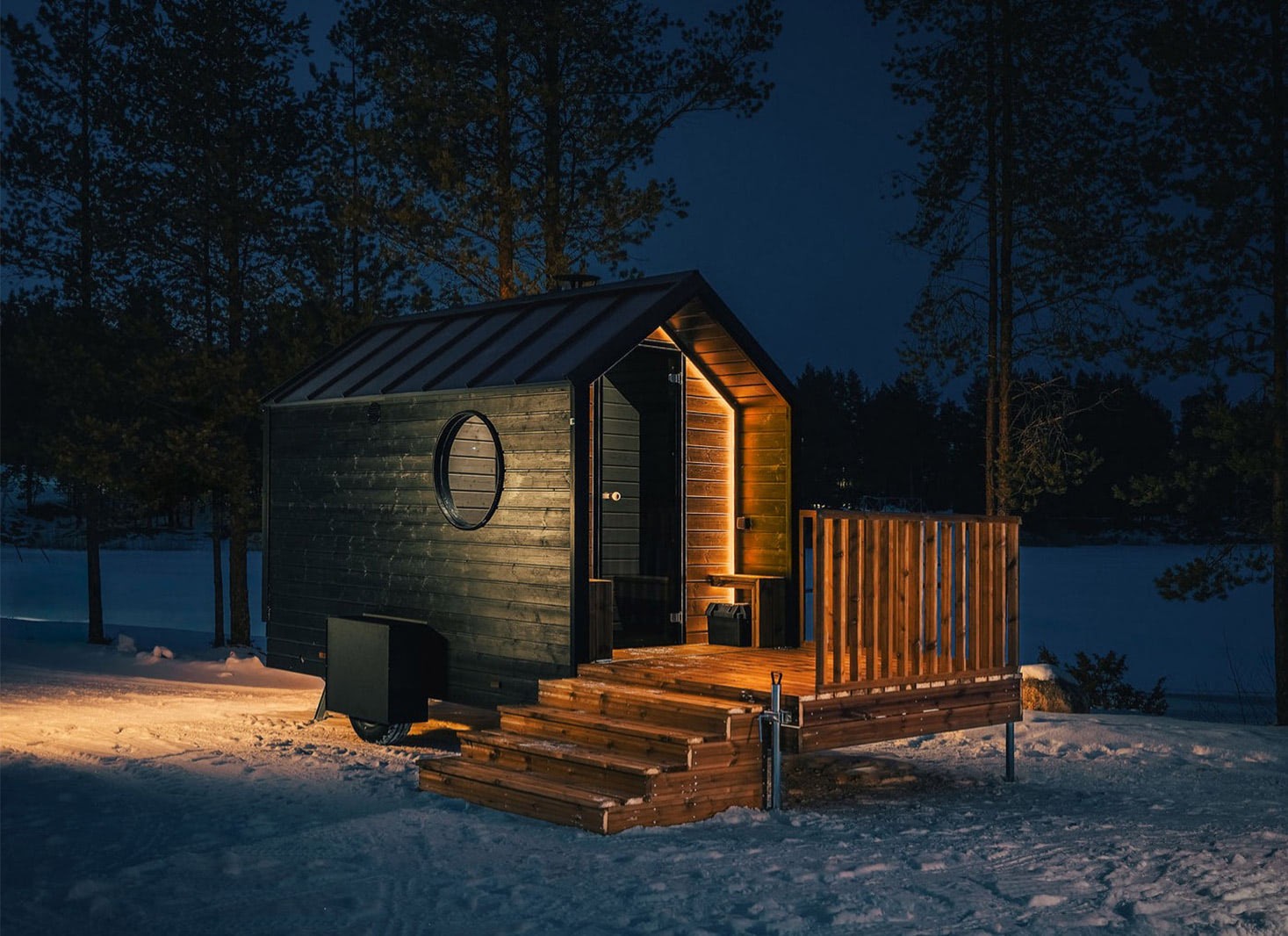 Sauna remorque EGOA ISO EGO avec...