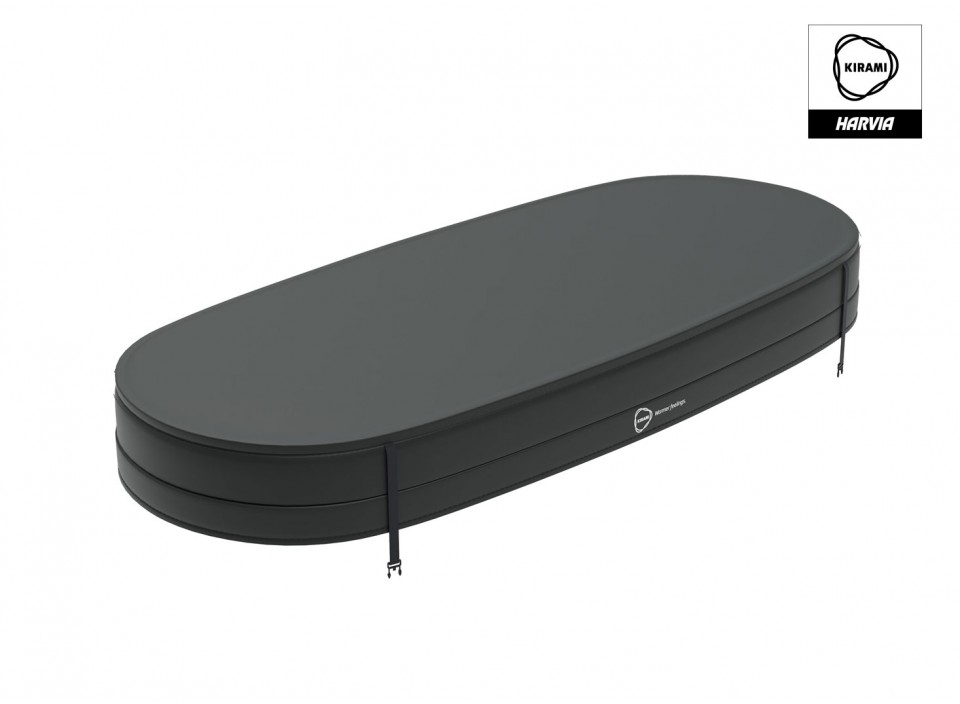 Couvercle isolant ovale Kirami pour bain nordique Original Tiny