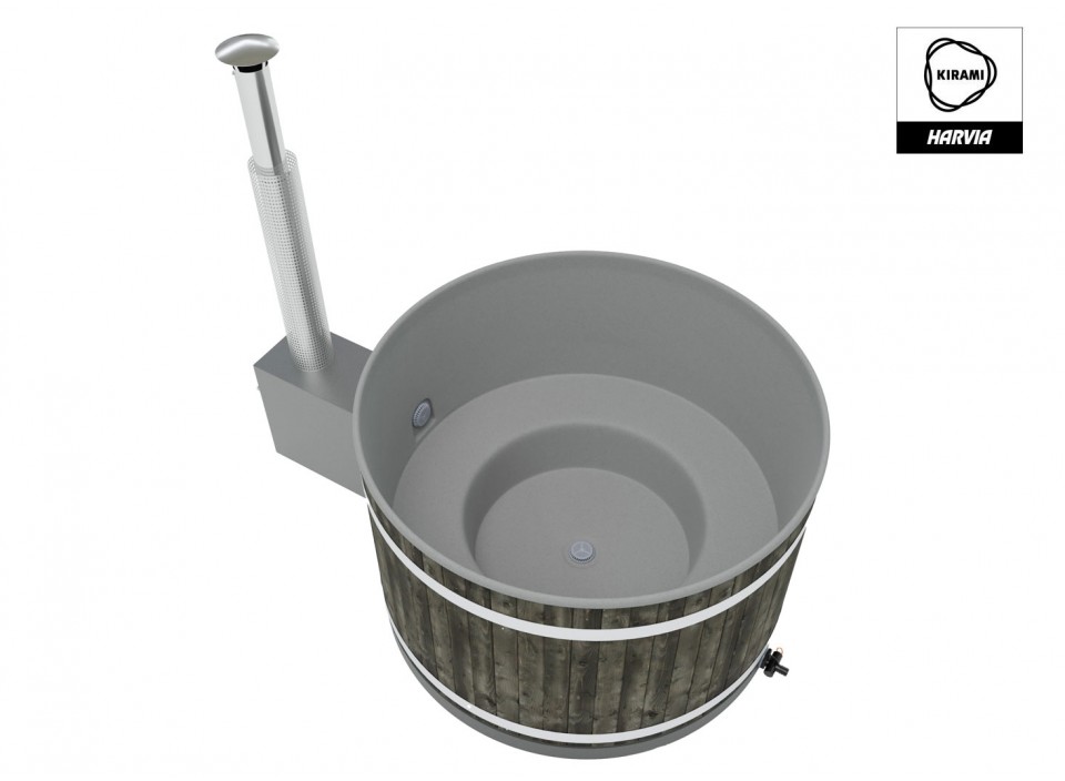 Bain nordique Original Breezy M - Teinte charbon - intérieur