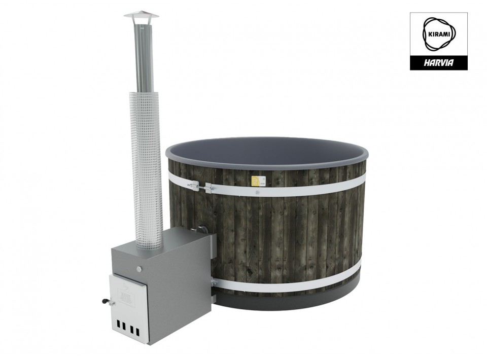 Bain nordique Original Hazy M - Teinte charbon - intérieur gris