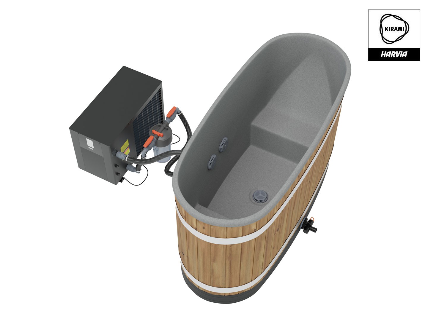 Bain nordique Premium Tiny S Dual -...