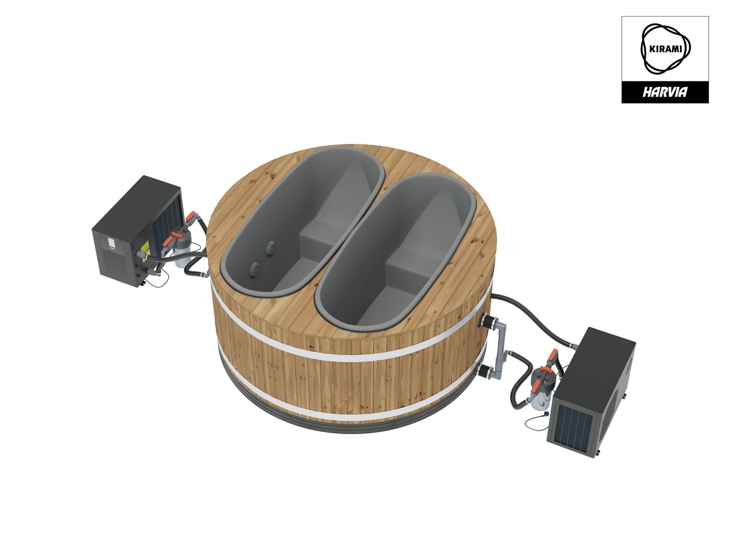 Bain nordique Premium Twinny L -...