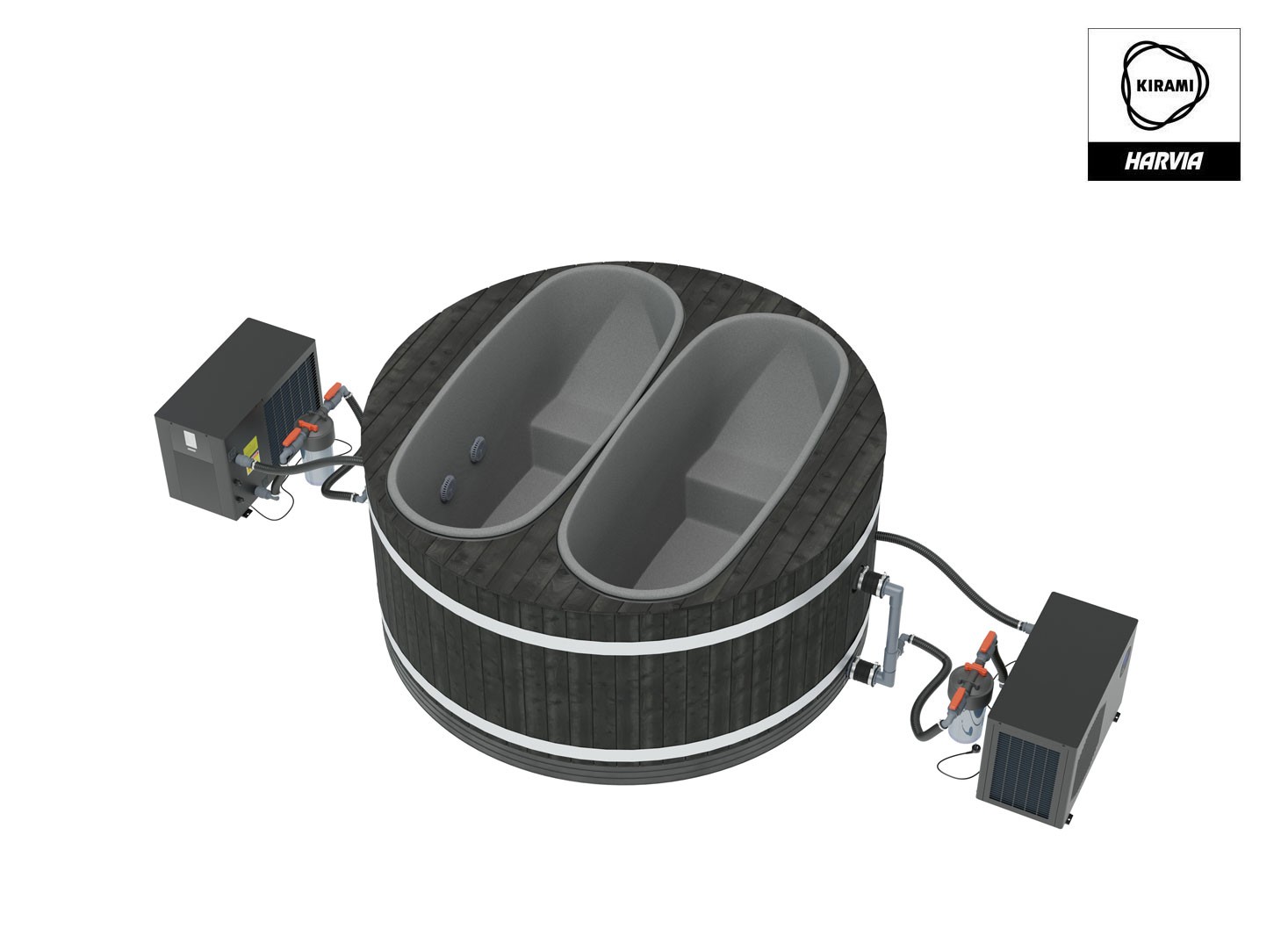 Bain nordique Premium Twinny L -...