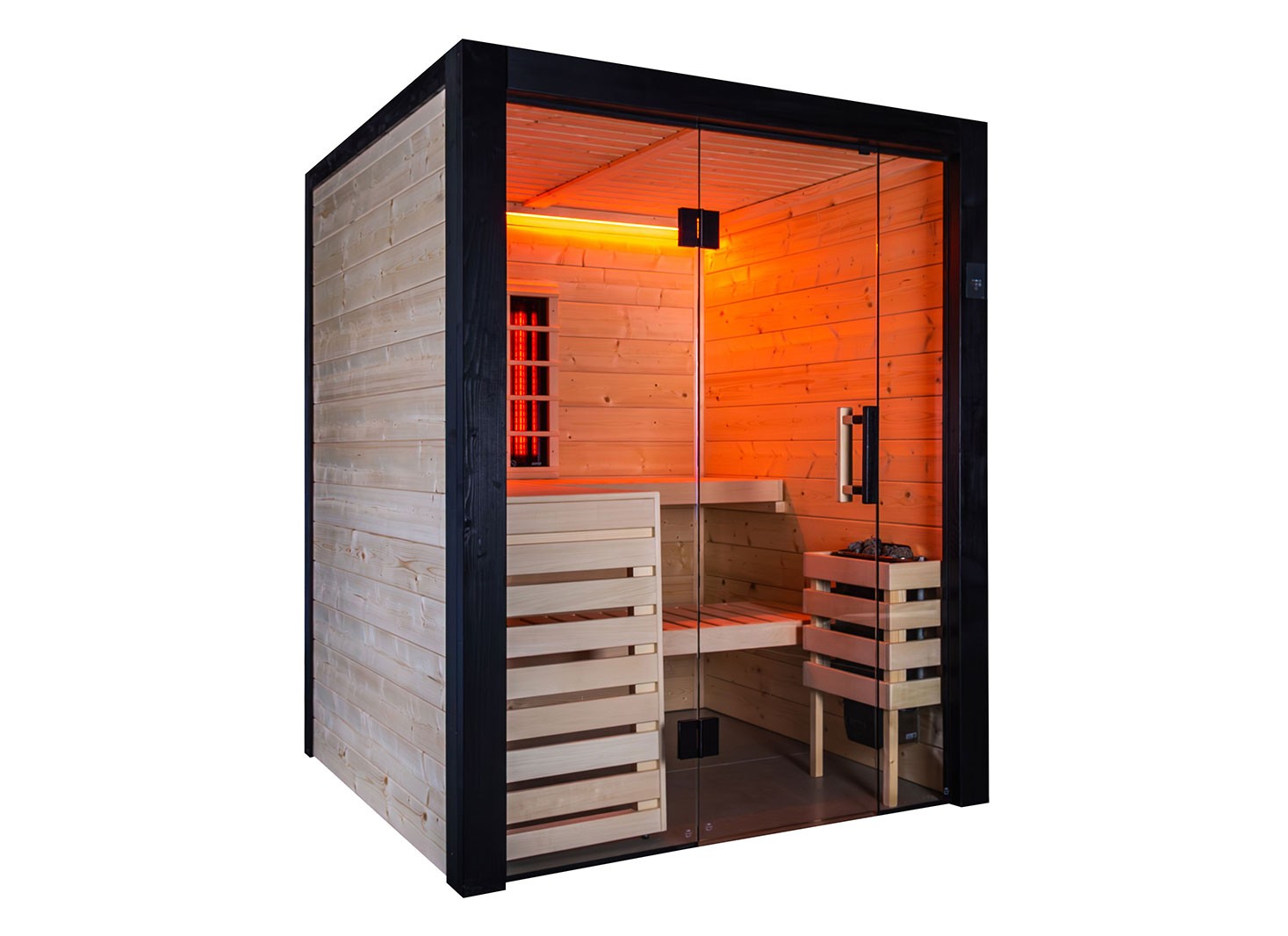 Cabine de Sauna Harvia Family Small :...