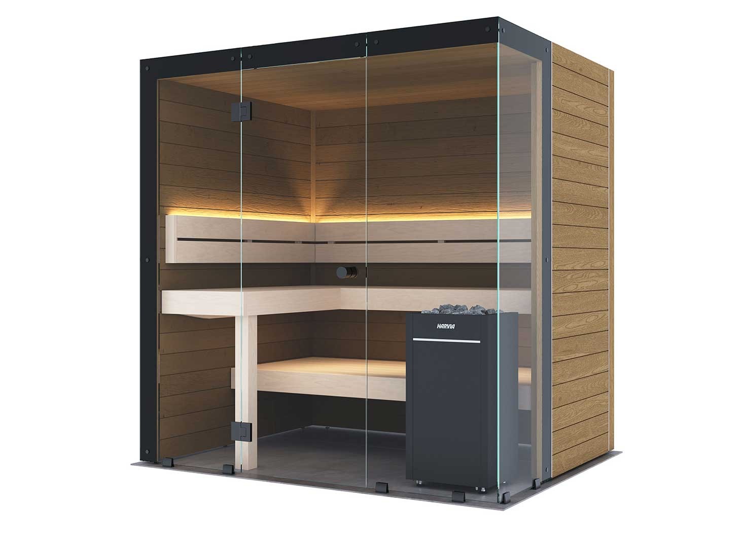 Cabine de Sauna Harvia Block 1620