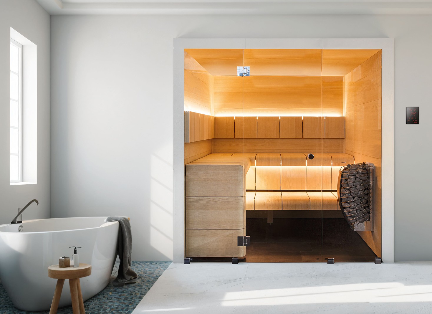 Cabine de Sauna Harvia Ventura LARGE