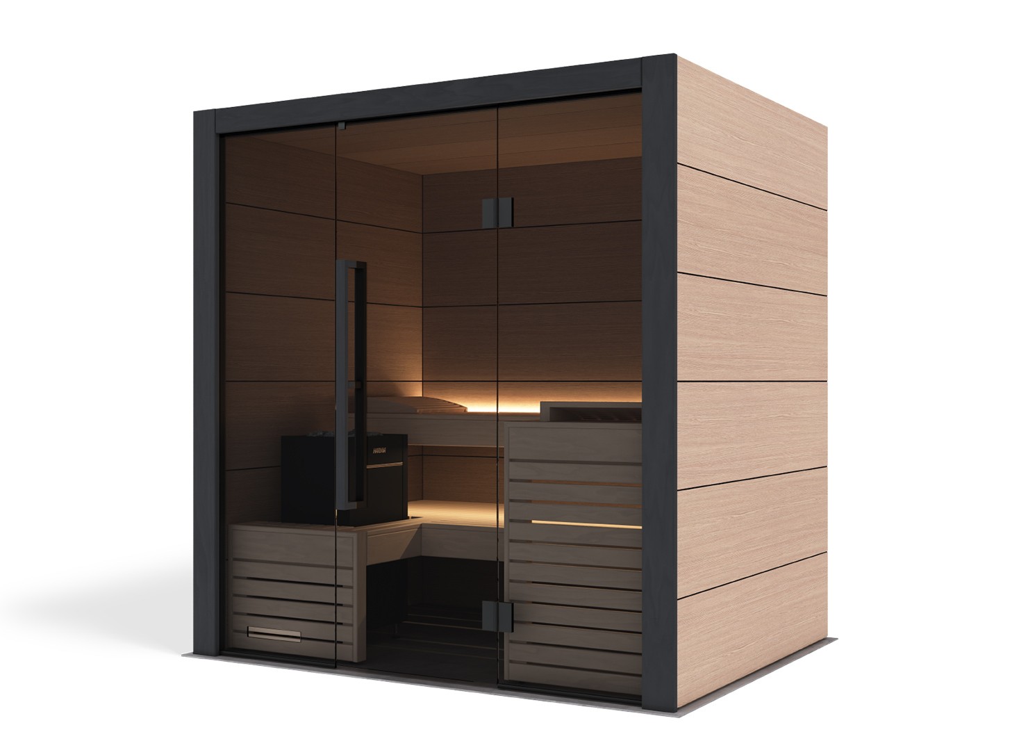 Cabine de Sauna Harvia Fuji Oak Small