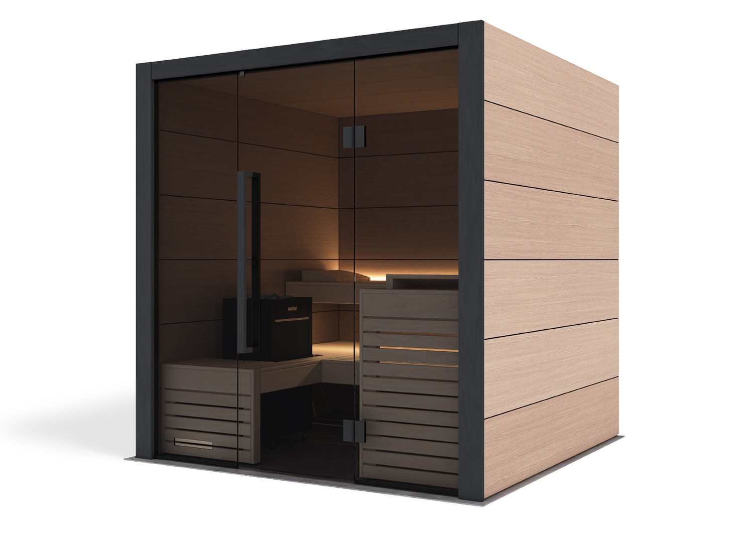Cabine de Sauna Harvia Fuji Oak Large