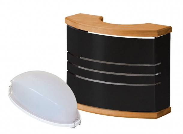 Luminaire de sauna Harvia Legend noir