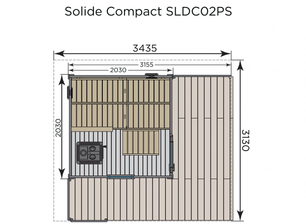Sauna d'extérieur Harvia... 2