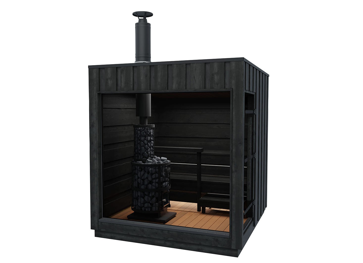 Kit cheminée pour poêle à bois sauna Harvia Legend - Bati Sauna