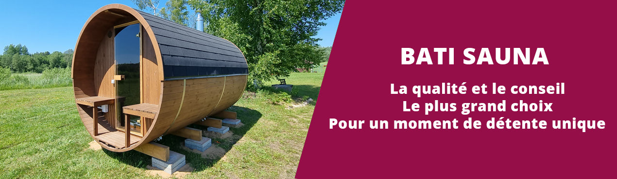 Support installation de votre sauna tonneau